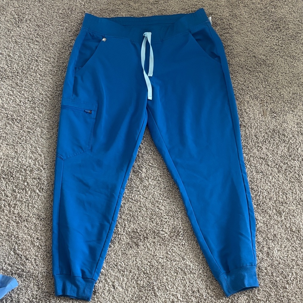 Figs royal Blue Technical Joggers